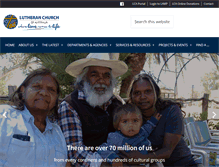 Tablet Screenshot of lca.org.au