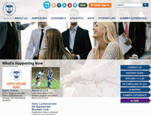 Tablet Screenshot of lca.edu